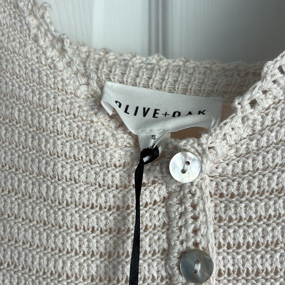 Olive and oak white sand color dress NWT - Picture 4 of 6